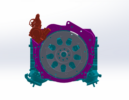 DomiWorks Engineering - SUBARU EJ/EZ/FA TO BMW 8HP45 N20/N26 ADAPTER KIT