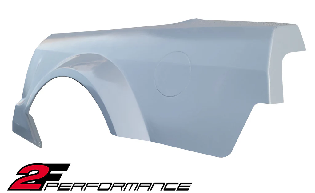 2FPERFORMANCE - FORD S197 MUSTANG 55MM WIDE REAR OVERFENDERS)