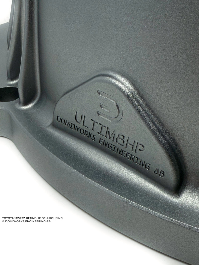 DomiWorks Engineering - CHEVY LS/LT/SB/BB ULTIM8HP BELLHOUSING KIT FOR 8HP 90/95