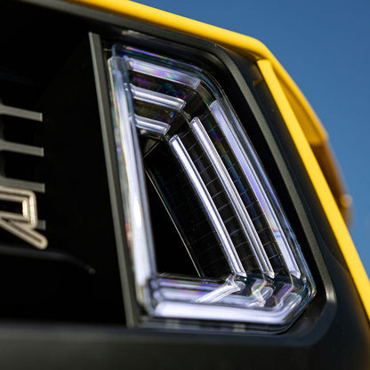 RTR - UPPER GRILLE W/ LED AIR INTAKES (24+ MUSTANG)