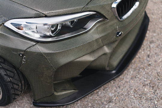 HGK Racing - BMW F22 Front Bumper Splitter [EuroFighter bodykit]