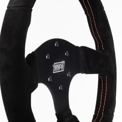 Max Papis Innovations - GT2-13 D-Shaped Suede Steering Wheel