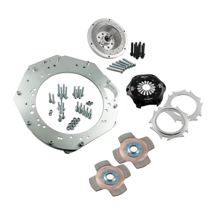 PMC Motorsport - RACE STAGE 2 GM Chevrolet V8 LS 8-bolts - BMW M57N2 GS6-53DZ HGU HGK / N54 GS6-53BZ - 184mm / 7.25" (P)