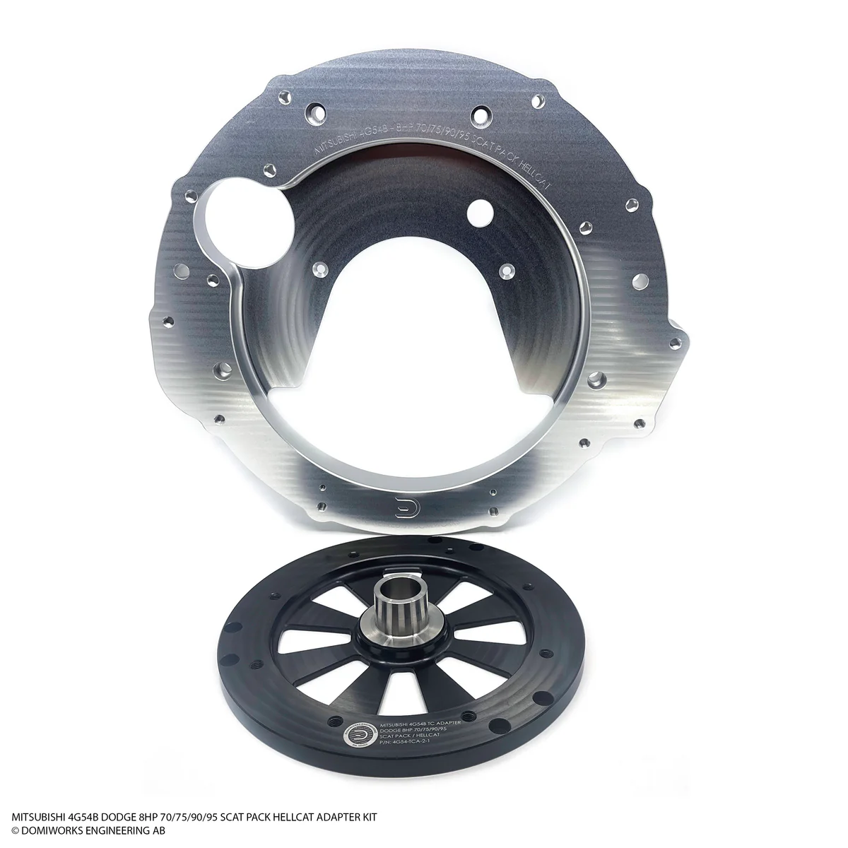DomiWorks Engineering - MITSUBISHI 4G54B DODGE 8HP 70/75/90/95 SCAT PACK HELLCAT ADAPTER KIT