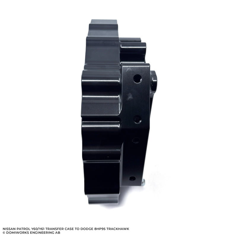 DomiWorks Engineering - NISSAN PATROL Y60/Y61 TRANSFER CASE ADAPTER KIT - DODGE 8HP95 TRACKHAWK