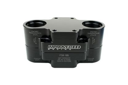 Improved Racing - Flow Series Extreme remote oil thermostat, high flow applications, 185F