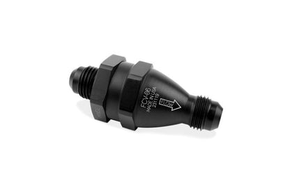 Improved Racing - High Flow Flapper Check Valve, -6 Body, -6AN Male