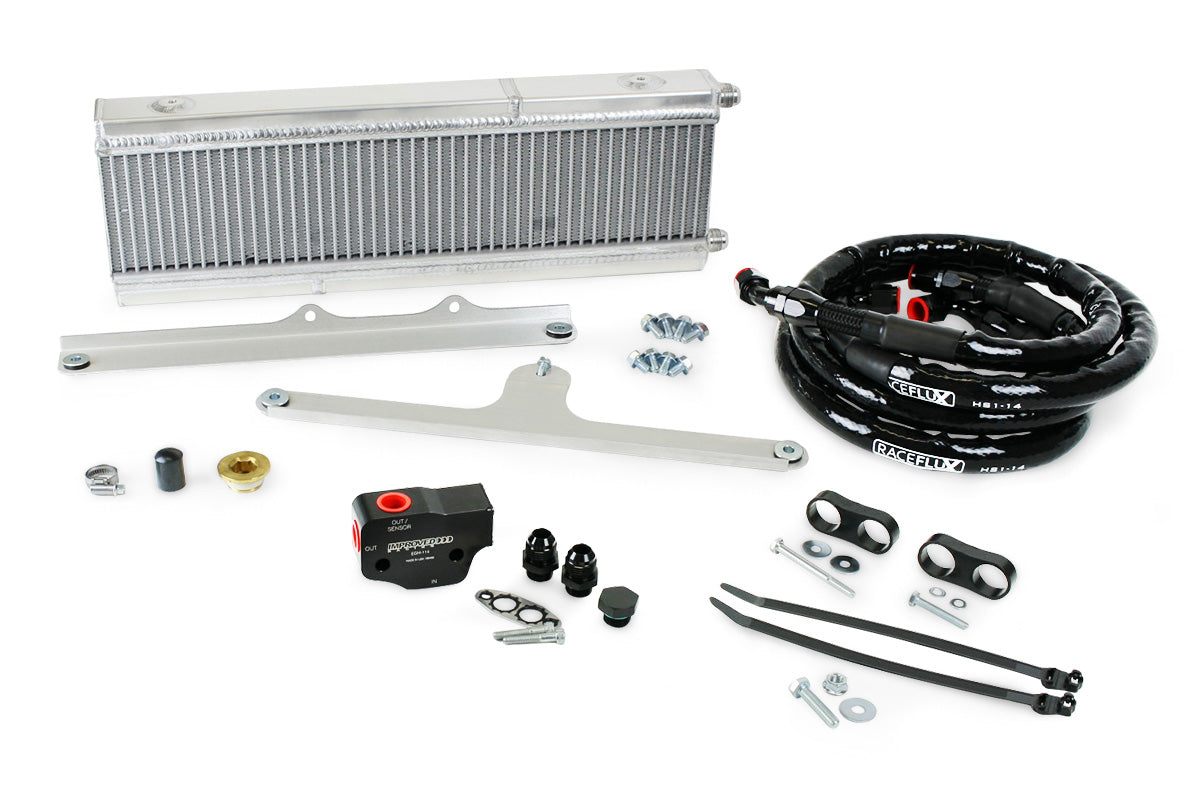 Improved Racing -  Oil cooler kit, 2012-2015 5th Gen Camaro (V8), 200F thermostat