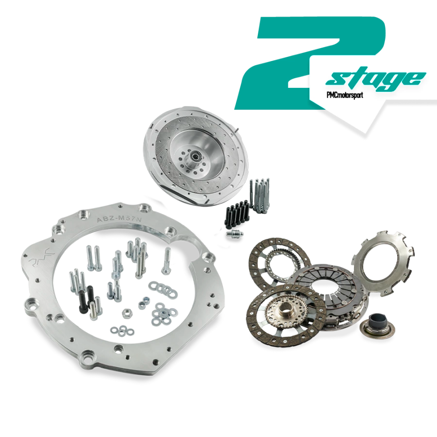 PMC Motorsport - Stage 2 Audi ABZ - manual 6-speed BMW M57n GS6-53DZ HGD JGA - 228mm / 8.98" (Twin Disc)