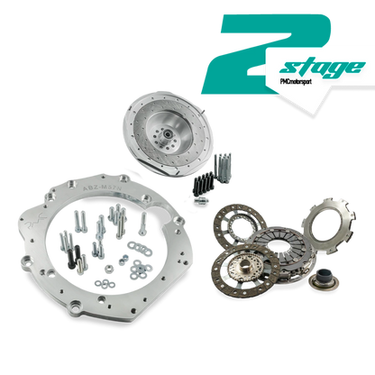 PMC Motorsport - Stage 2 Audi ABZ - manual 6-speed BMW M57n GS6-53DZ HGD JGA - 228mm / 8.98" (Twin Disc)