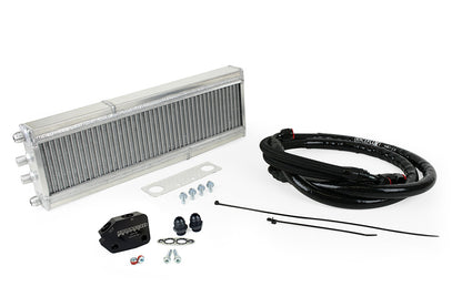 Improved Racing -  Oil cooler kit, C6 Corvette, track (no thermostat), w/ EGM-106 oil cooler adapter