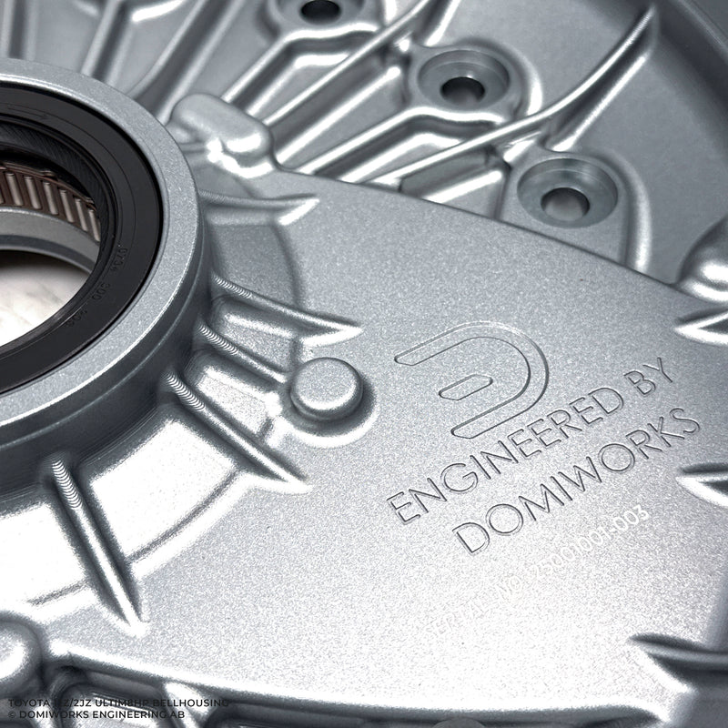 DomiWorks Engineering - TOYOTA 1JZ/2JZ ULTIM8HP BELLHOUSING - FULL SUPRA MKIV VEHICLE KIT