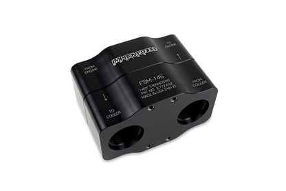 Improved Racing - Flow Series Motorsport remote inline transmission and differential oil thermostat, 145F