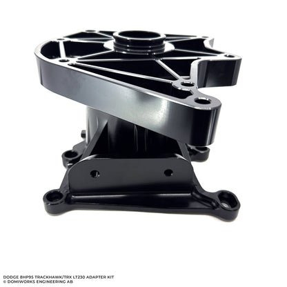 DomiWorks Engineering - LAND ROVER LT230 TRANSFER CASE ADAPTER KIT TO DODGE 8HP95 TRACKHAWK/TRX