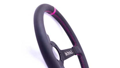 Grip Royal - Brute – 350mm – Leather – Pink TDC – Pink Stitch