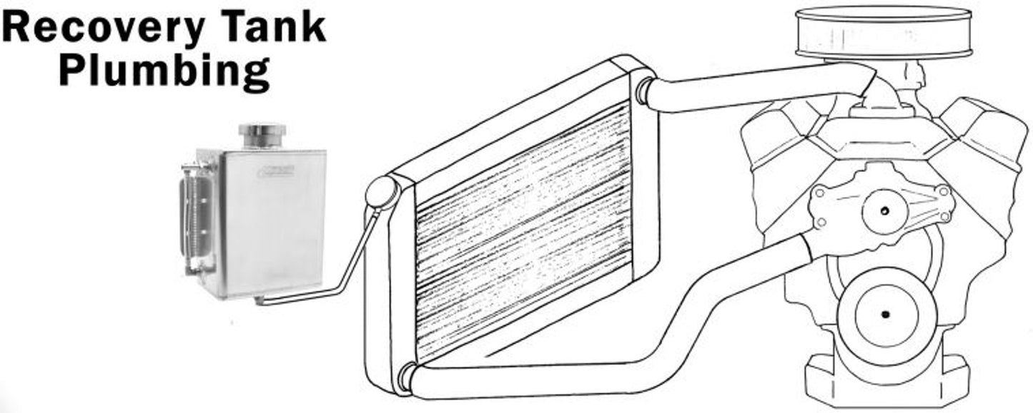 Canton - Tanque de refrigeração de recuperação de alumínio Universal 2 Qt.
