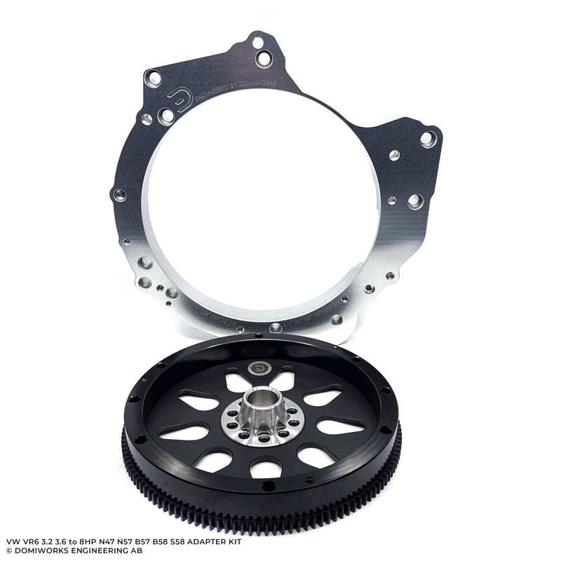 DomiWorks Engineering - VW VR6 3.2 3.6 - BMW 8HP 45/50/51/70/75/76 N47 N57 B57 B58 S58 ADAPTER KIT