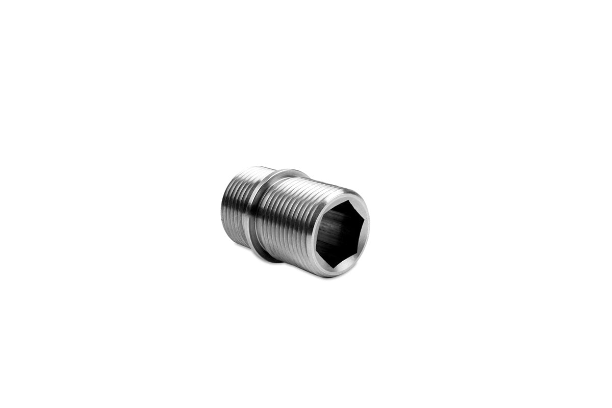 Improved Racing - Remote oil filter mount adapter screw, M22 x 1.50 to M20 x 1.50, stainless