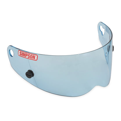 SIMPSON - BANDIT HELMET REPLACEMENT SHIELDS - HI-DEFINITION BLUE