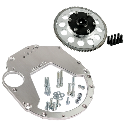 PMC Motorsport - Adapter kit BMW M50 S50 M52 S52 M54 S54 - DCT DKG Getrag GS7D36SG BMW N54 N55 S55 (0° verticale)