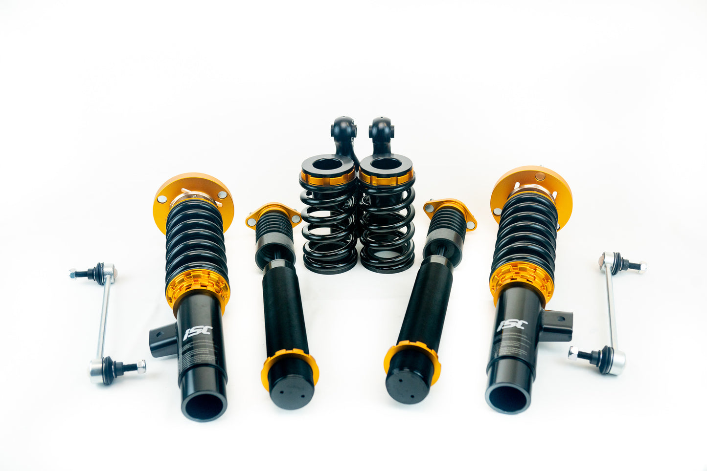 ISC Suspension BMW E46 325I/328I/330I/M3 00-05 ISC N1 V2 COILOVER SUSPENSION WITH COILOVER COVERS