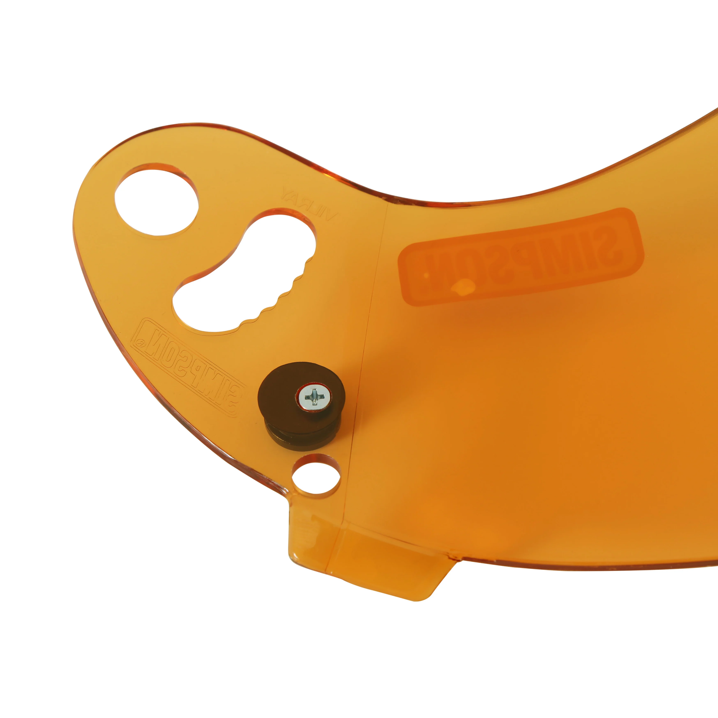 SIMPSON - DEVIL RAY HELMET REPLACEMENT SHIELDS - AMBER
