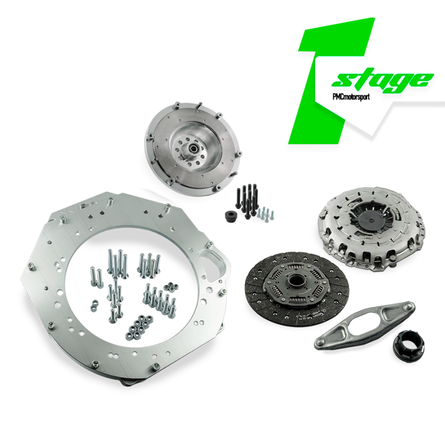 PMC Motorsport - Stage 1 GM Chevrolet V8 LS9 - manual 6-speed BMW M57n GS6-53DZ HGD JGA - 240mm / 9.45"