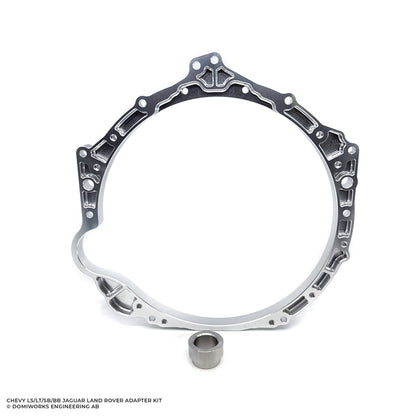 DomiWorks Engineering - CHEVY LS/LT/SB/BB TO JAGUAR/LAND ROVER 8HP ADAPTER KIT