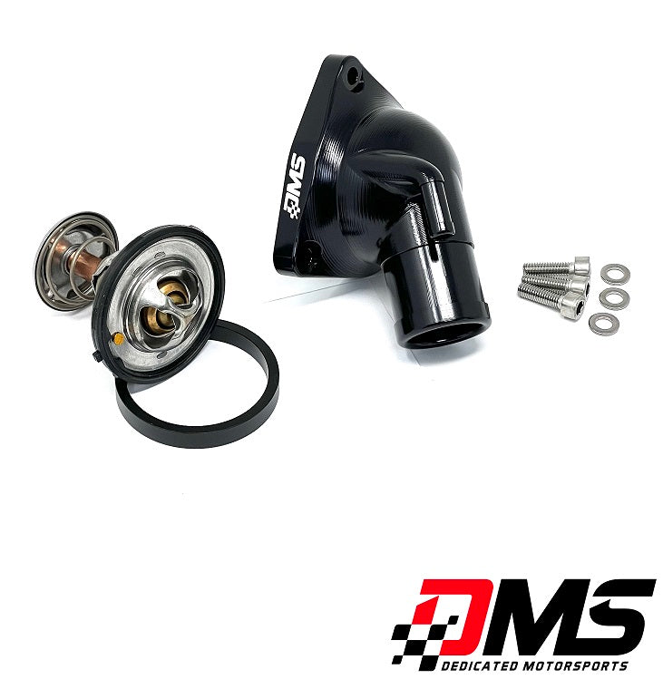 Dedicated Motorsports - LT Billet T-stat housing and Thermostat - Black