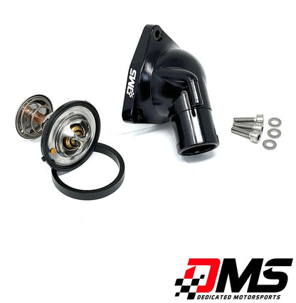 Dedicated Motorsports - LT Billet T-stat housing and Thermostat - Black