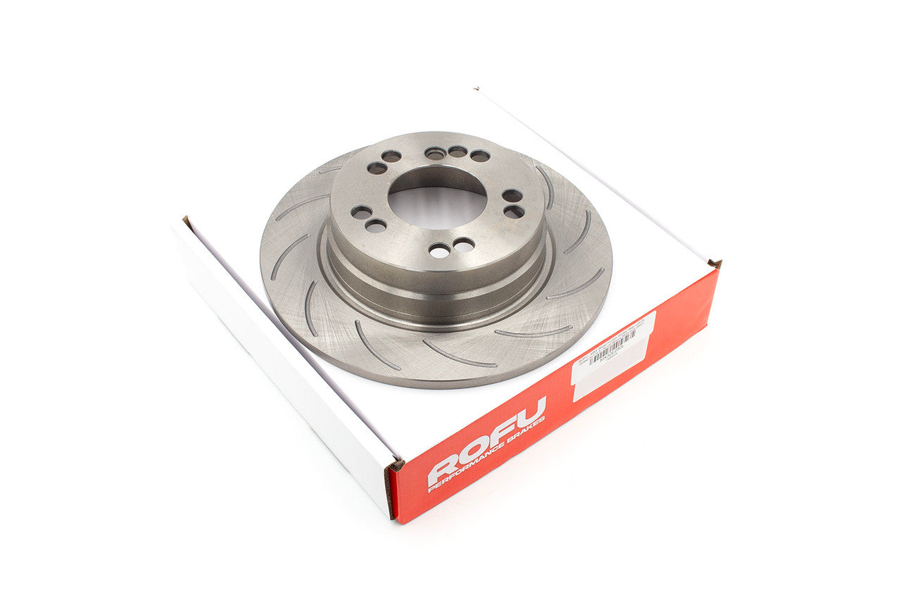 ROFU - Max Street Friction Slotted Rear Dual Drilled 5x114.3 / 5x120 Rotors BMW E36 280x10