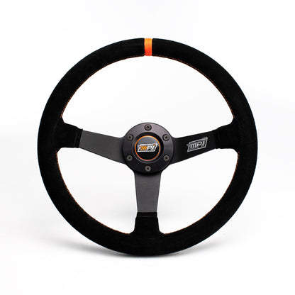 Max Papis Innovations - DO-H60-A Medium Dish Suede Steering Wheel