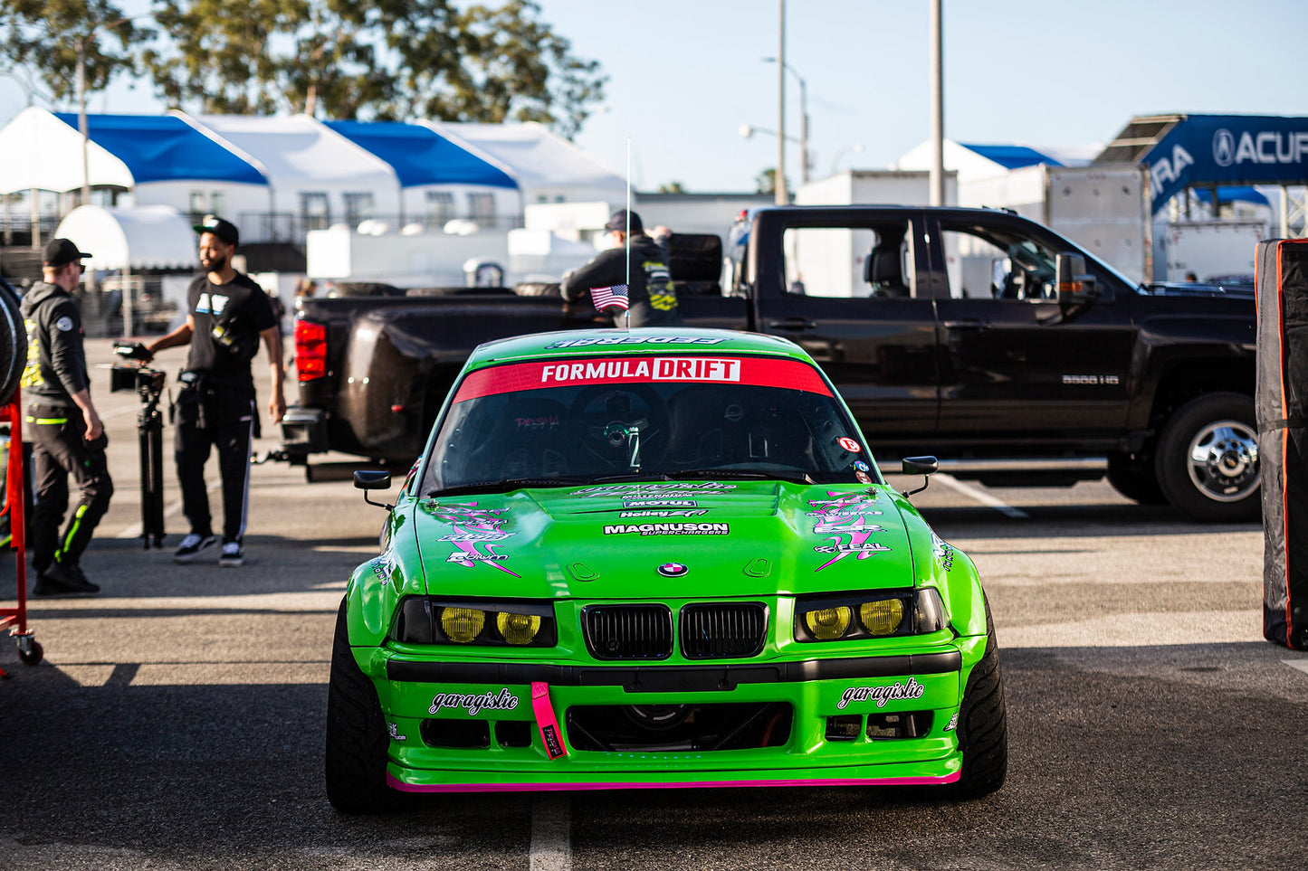 Big Duck Club - BMW E36 Coupe Front Overfenders V5 (85mm)