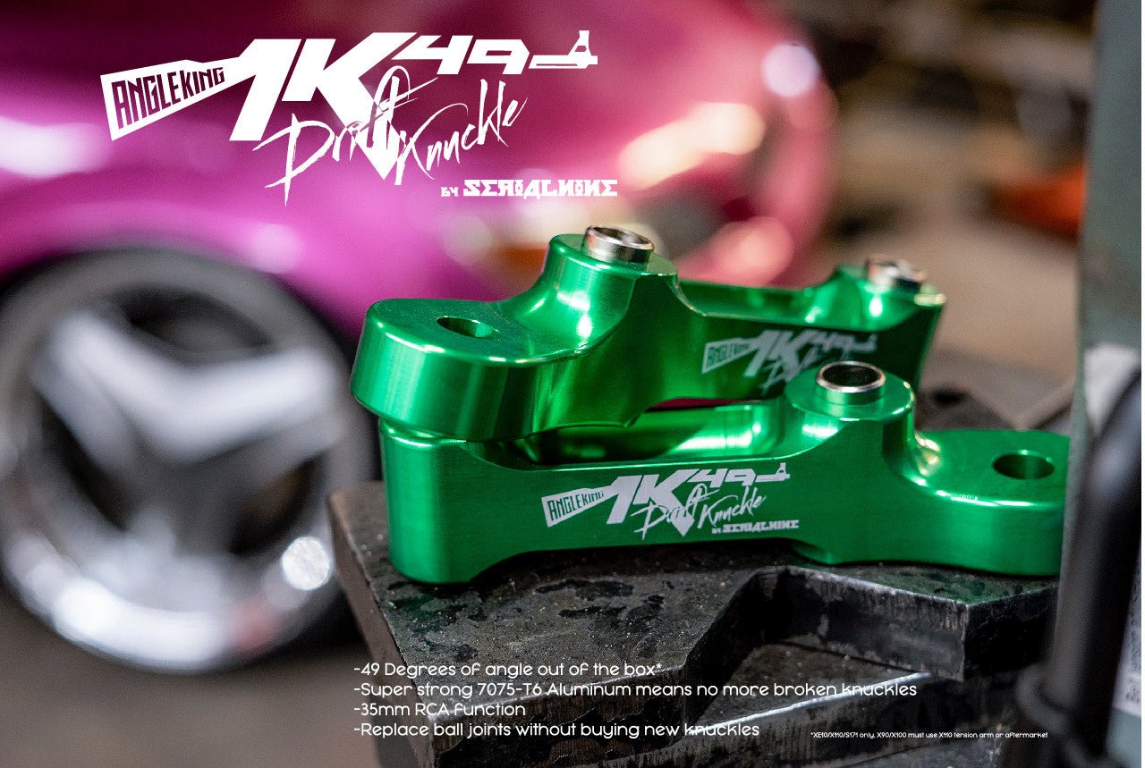 SERIALNINE - IS300 / CHASER / MARK II / VEROSSA SXE10 / JZX90 / JZX100 / JZX110 AK49 DRIFT KNUCKLES