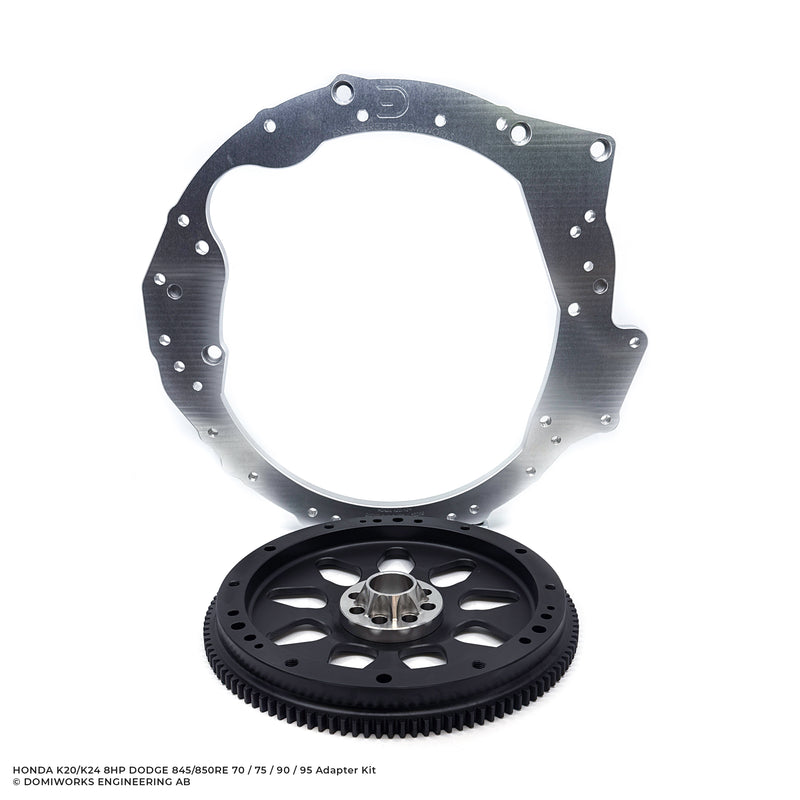 DomiWorks Engineering - HONDA K20/K24 TO DODGE 8HP 845/850RE 70/75/90/95 CHARGER/CHALLENGER/SCAT PACK HELLCAT TRACKHAWK RAM ADAPTER KIT