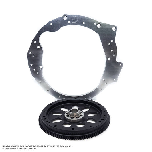 DomiWorks Engineering - HONDA K20/K24 TO DODGE 8HP 845/850RE 70/75/90/95 CHARGER/CHALLENGER/SCAT PACK HELLCAT TRACKHAWK RAM ADAPTER KIT