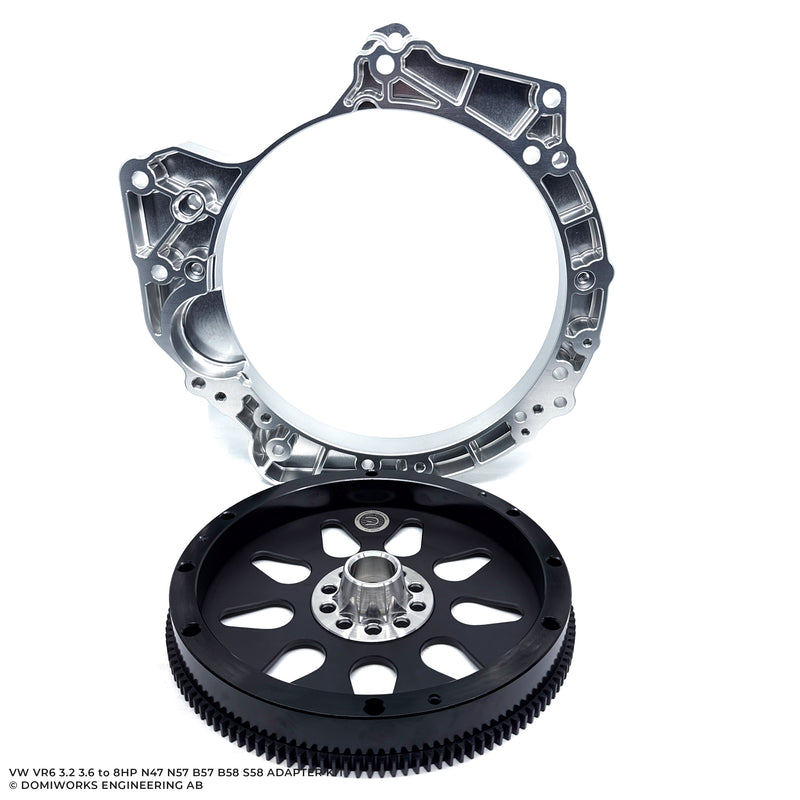 DomiWorks Engineering - VW VR6 3.2 3.6 - BMW 8HP 45/50/51/70/75/76 N47 N57 B57 B58 S58 ADAPTER KIT