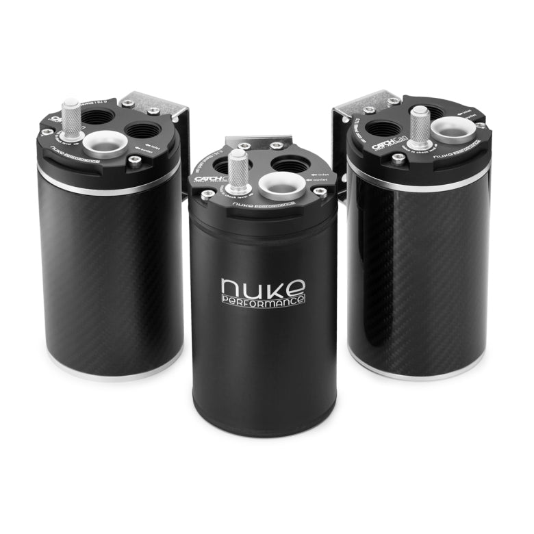 Nuke Performance - Carbon Oil Catch Can 0.75 liter, Matte carbon