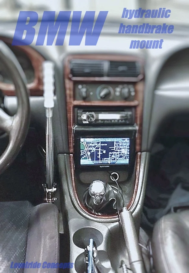 Levelride Concepts - BMW E30/E36/E46/E92 Hydraulic handbrake mount (LCB88200)