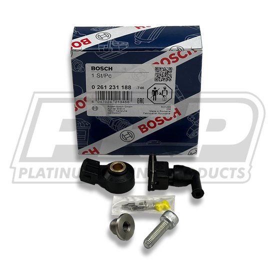 Platinum Racing Products - KS4-P -3 TO 25 KHZ KNOCK SENSOR KIT TO SUIT NISSAN RB20, RB25, RB30, RD28