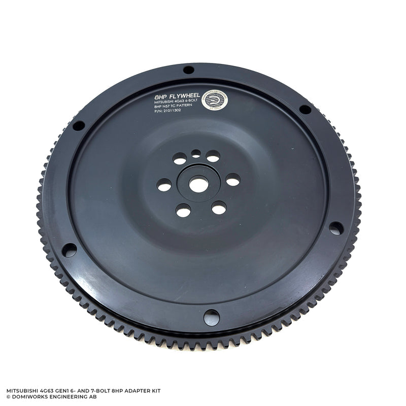 DomiWorks Engineering - MITSUBISHI 4G63 DSM GEN1 6- AND 7-BOLT - BMW 8HP N57 B58 B57 S58 ADAPTER KIT