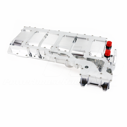 PHR - PHR Billet Dry Sump Pan for 2JZ, Bullet Race Engineering Billet Block