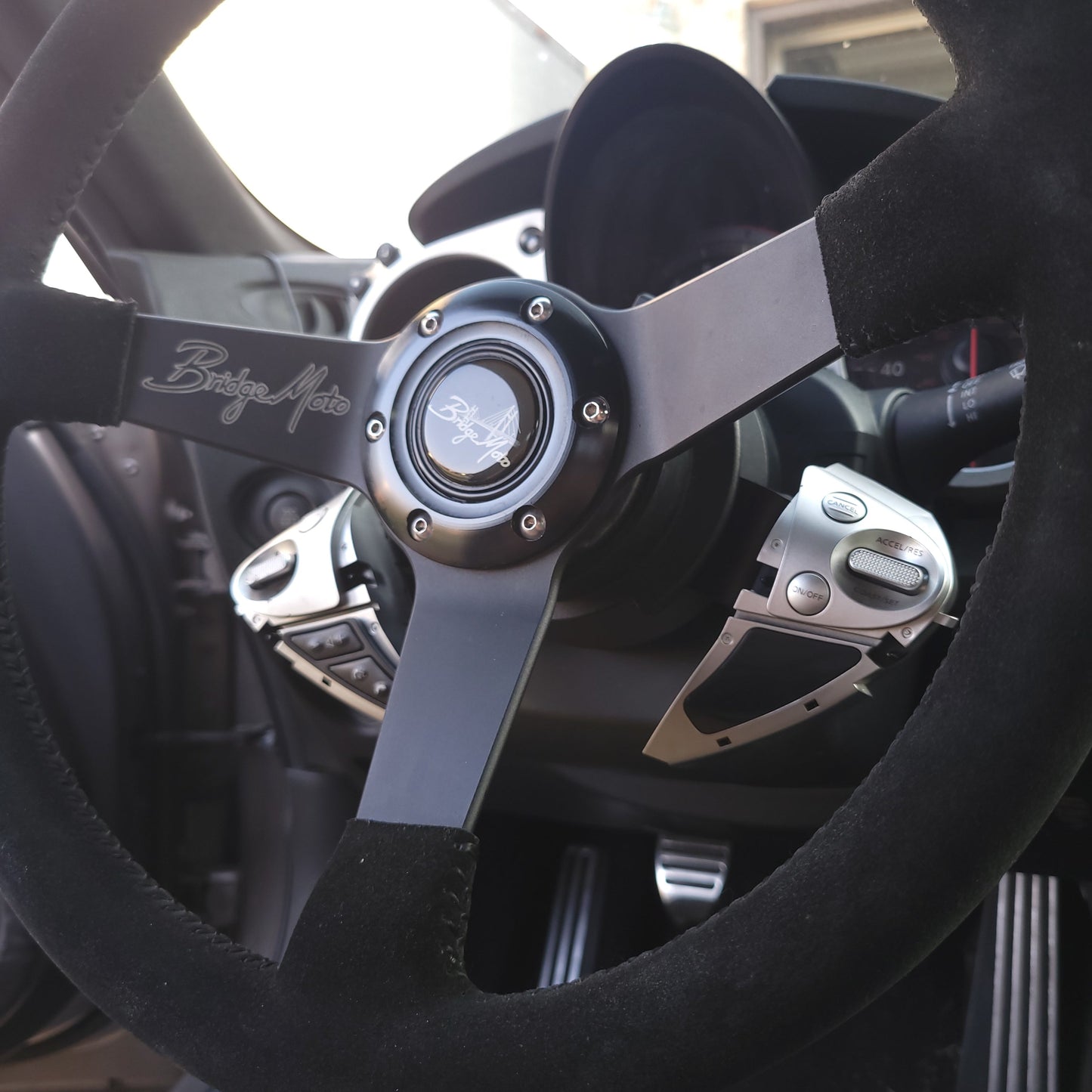 HENKO AUTOLAB - 370Z CRUISE CONTROL RELOCATION BRACKET