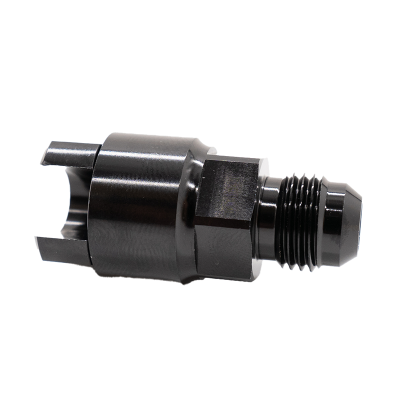 TSP - 6AN X 3/8 Female Quick Disconnect EFI Adapter w/ metal Fitting
