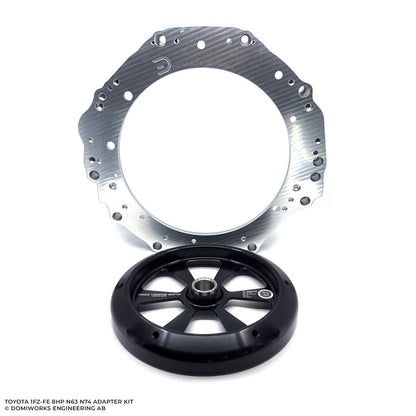 DomiWorks Engineering - TOYOTA 1FZ-FE TO BMW 8HP N63 N74 ADAPTER KIT