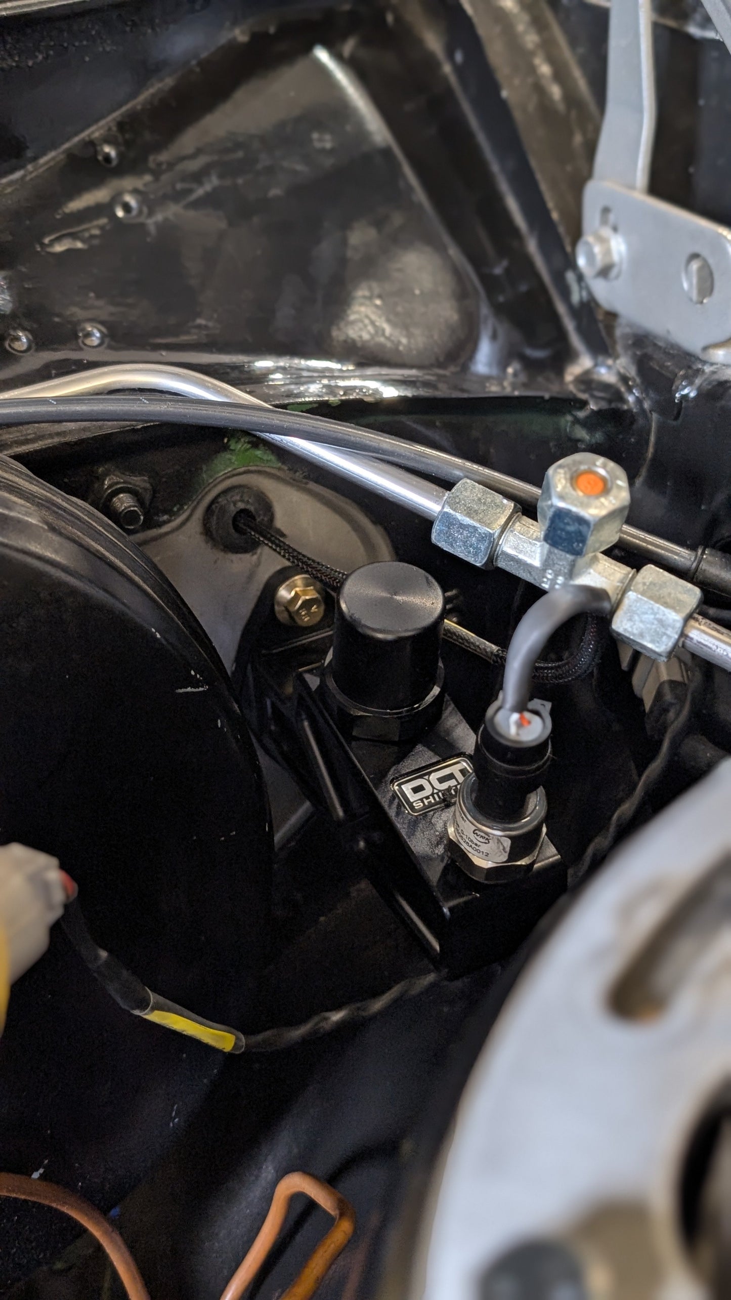 DCT Shifter - DCT Clutch simulator Firewall/Pedalbox - Black