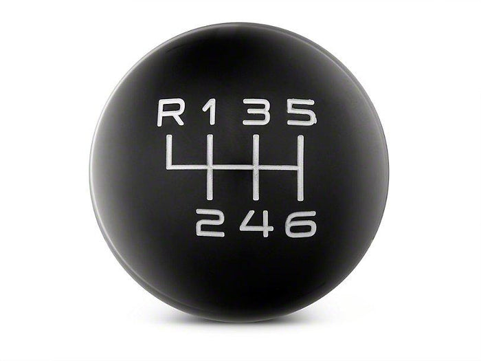 RTR - BLACK SHIFT KNOB - GRAY ENGRAVING (11-14 GT, V6)