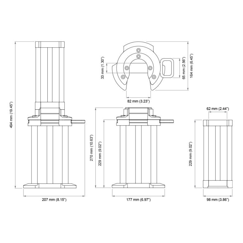 Nuke Performance - Air Jack 90 Competition Elephant Foot