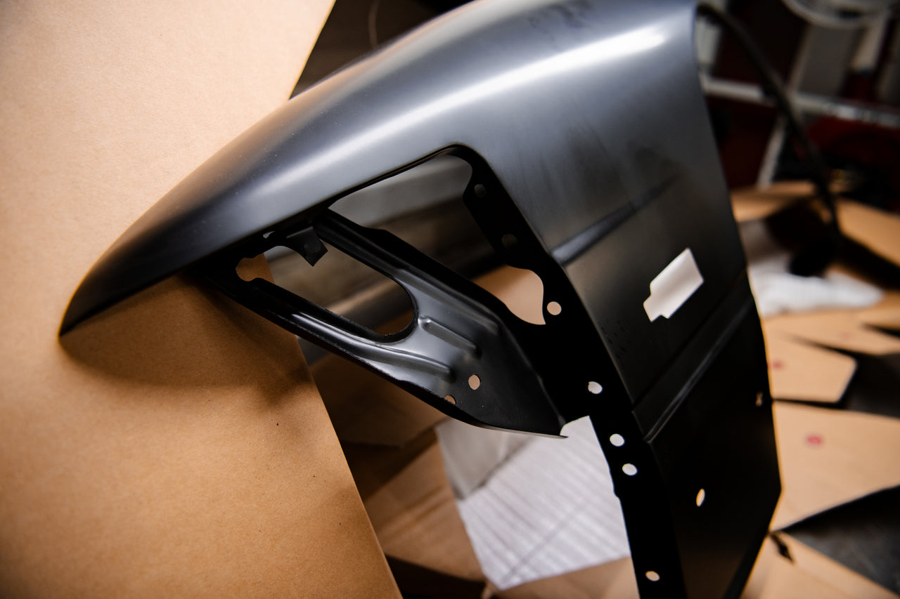 J Replace - OE Replacement Stamped Steel Front Fender - Nissan 240sx 180sx S13 89-94 - Left