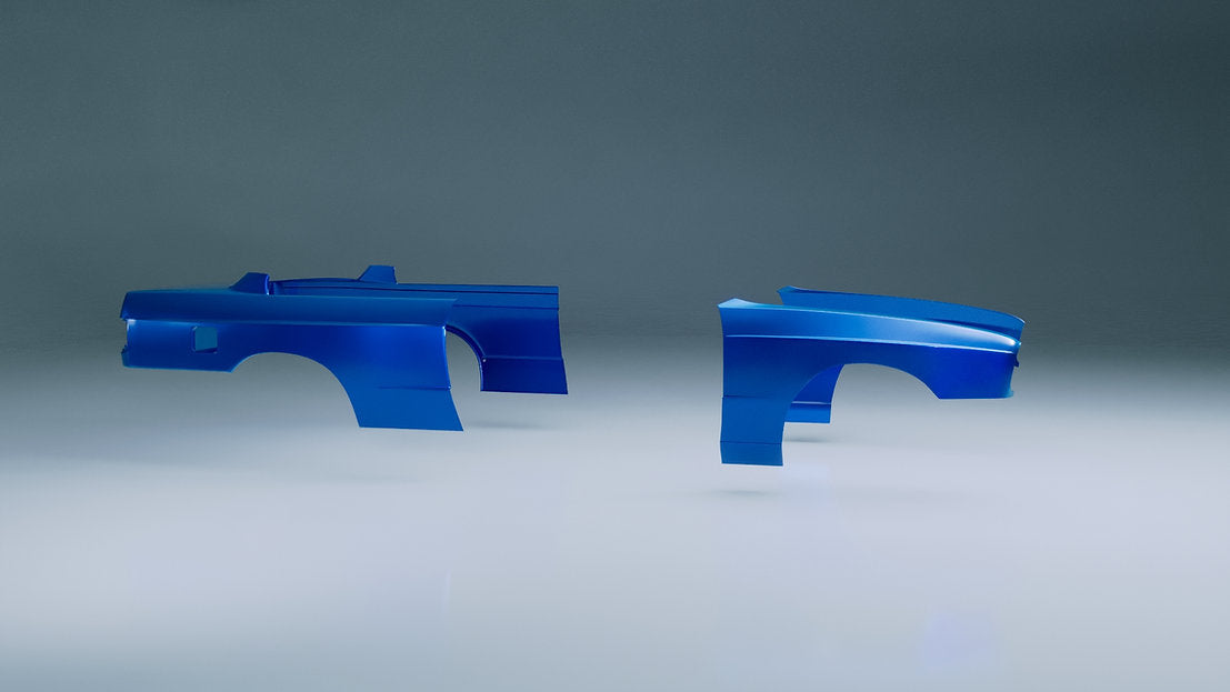 Big Duck Club - BMW E30 Coupe Overfenders - M3 Style (+50mm)